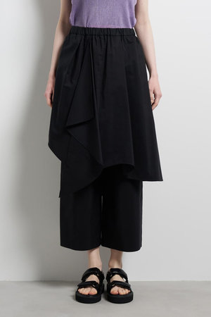 ランバン オン ブルー/LANVIN en Bleuの【予約販売】アシンメトリーレイヤードパンツ(110600/110602)