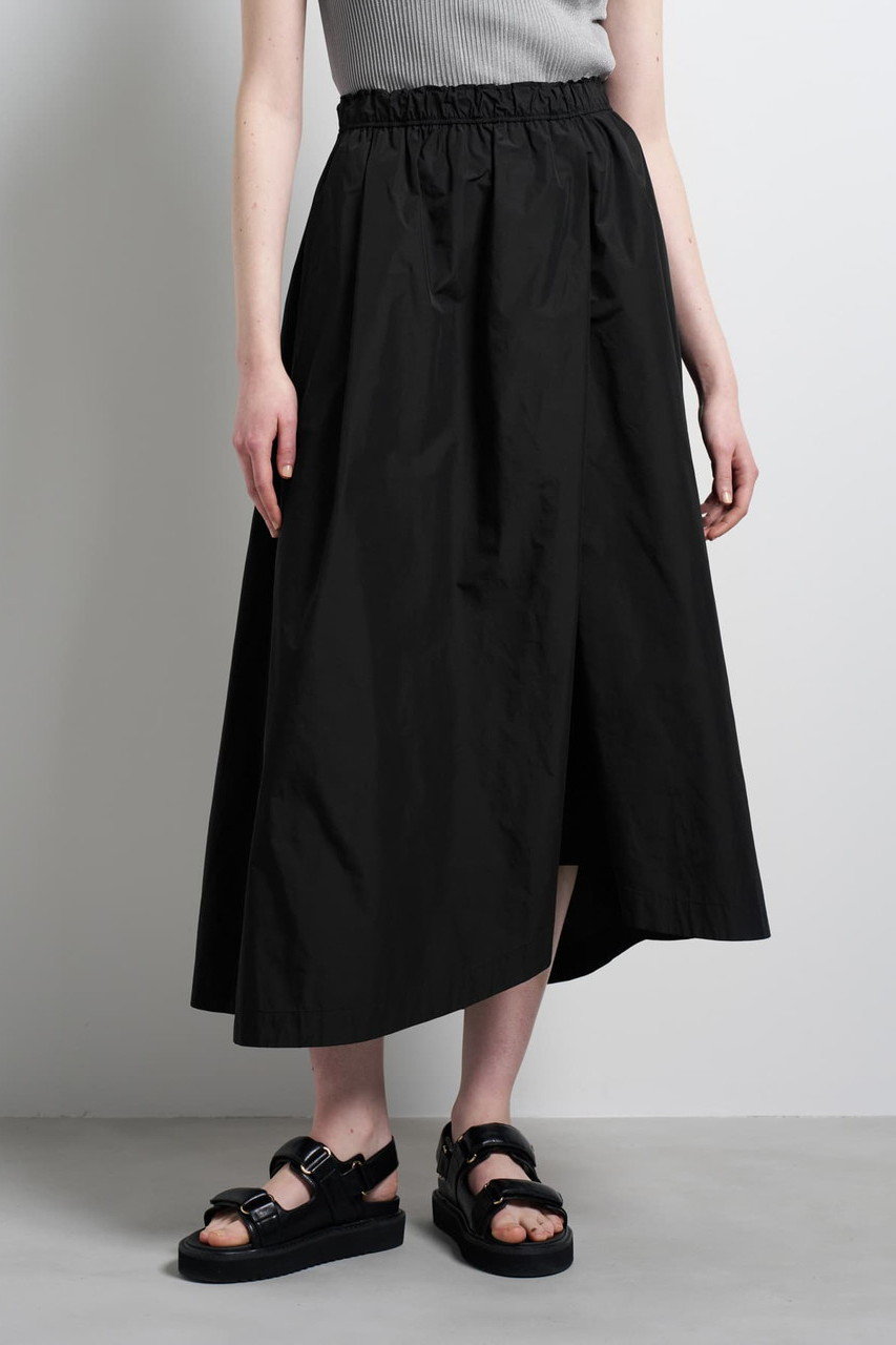 ランバン オン ブルー/LANVIN en Bleuの【予約販売】メモリータフタ2WAYスカート(ブラック/3646509)