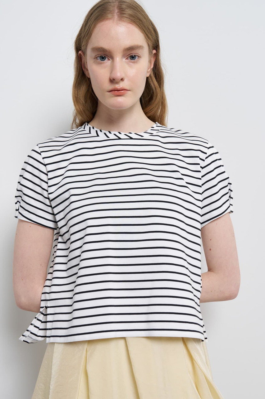 ランバン オン ブルー/LANVIN en Bleuの【予約販売】タックスリーブカットソー(オフ/3656716)