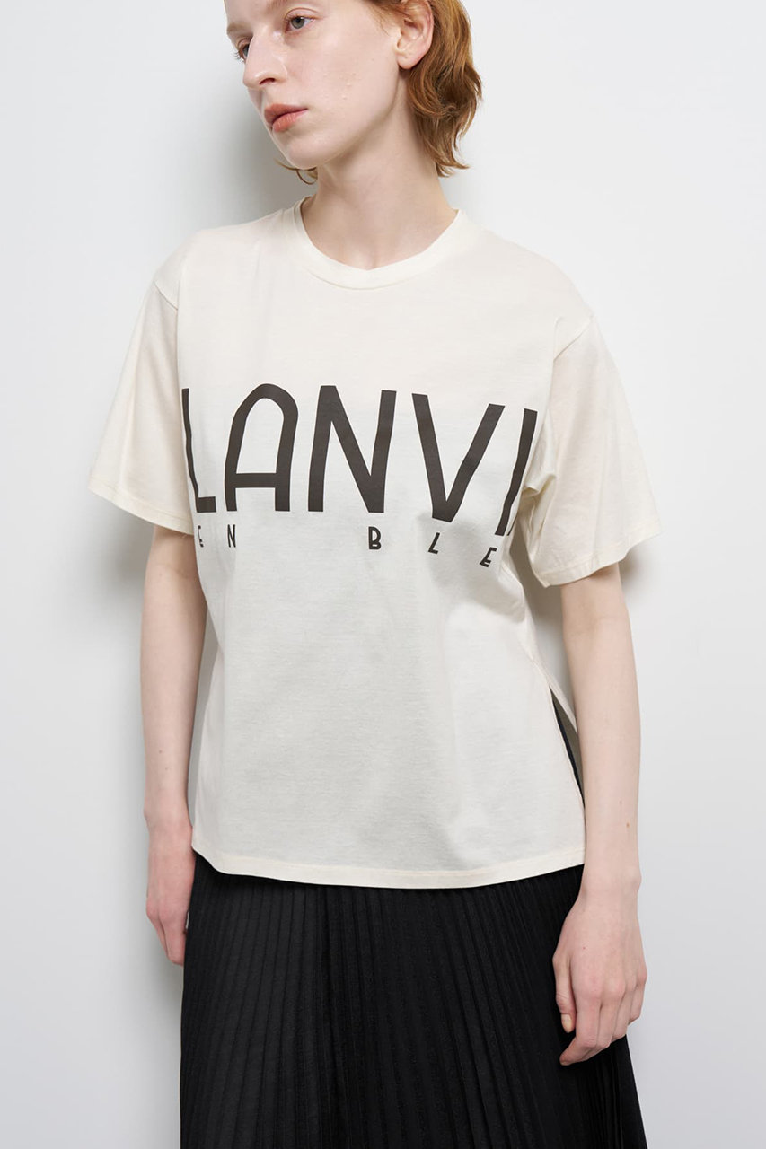 LANVIN EN BLEU ロゴＴシャツ