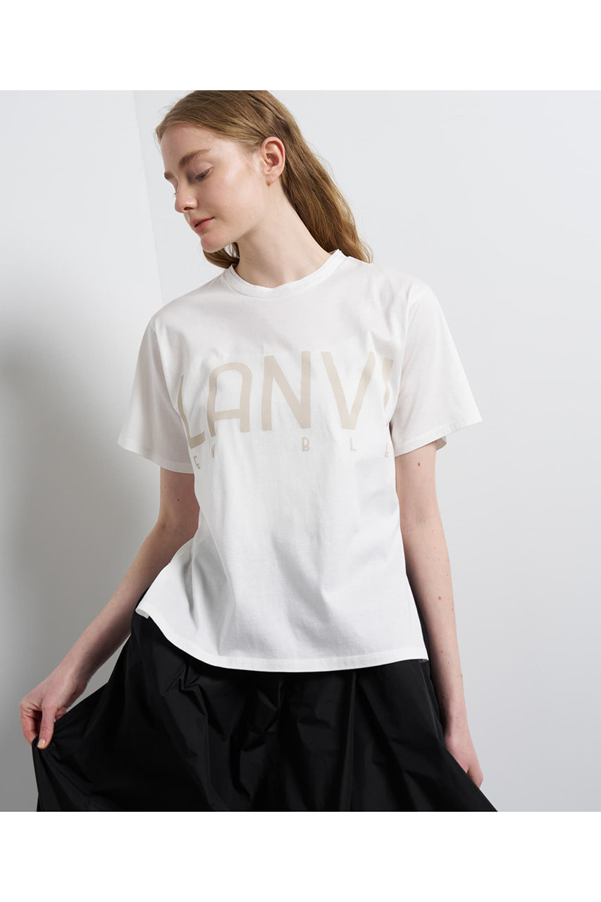 ランバン オン ブルー/LANVIN en Bleuの【予約販売】LANVIN EN BLEU ロゴＴシャツ(オフ/3634719)