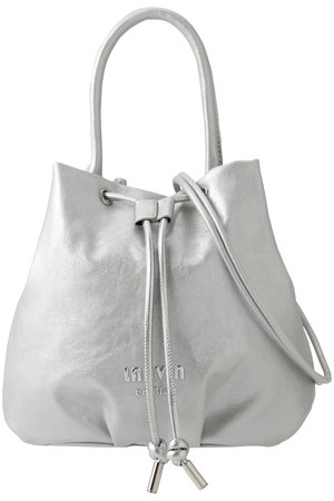 ランバン オン ブルー/LANVIN en Bleuのメタリックハートショルダーバッグ(120100/120101)