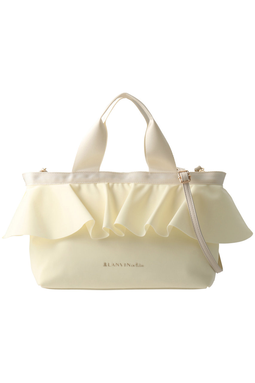 RingoですLANVIN en Bleu 36 ベージュペプラムフリル RingoですLANVIN en Bleu 36 ベージュペプラムフリル RingoですLANVIN