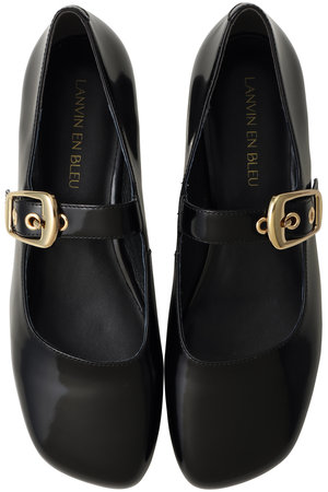 ランバン オン ブルー/LANVIN en Bleuのバックルベルトパンプス(130100/130101)