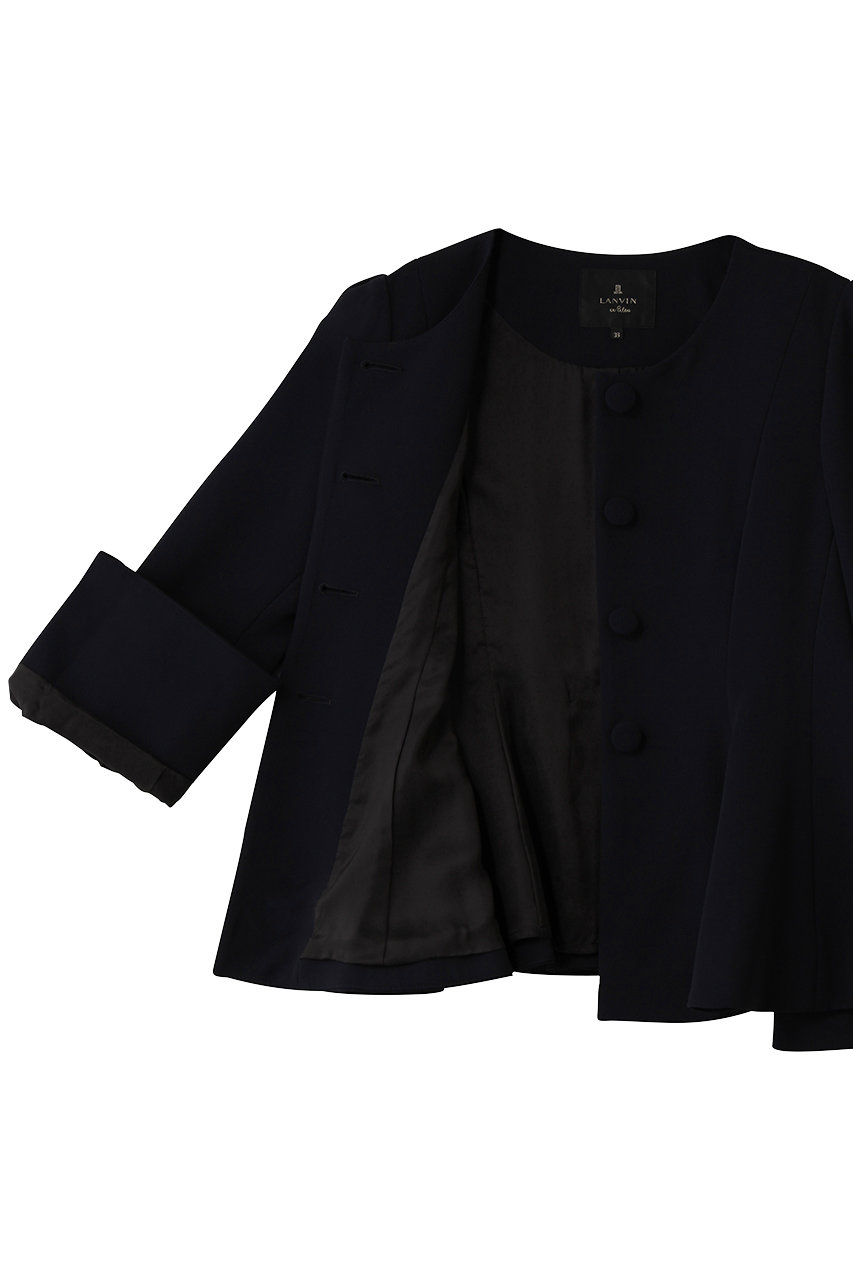 LANVIN en Bleu(ランバン オン ブルー)｜トリアセテートペプラム