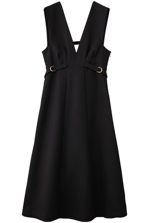 ランバン オン ブルー/LANVIN en Bleuのダブルクロスジャンバースカート(110500/110503)