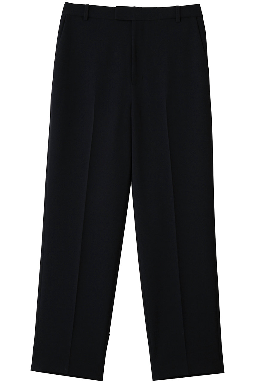 ランバン オン ブルー/LANVIN en Bleuのトリアセテートテーパードパンツ(ネイビー/3616401)