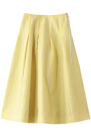 ランバン オン ブルー/LANVIN en Bleuのペイズリージャガードタックスカート(110700/110703)