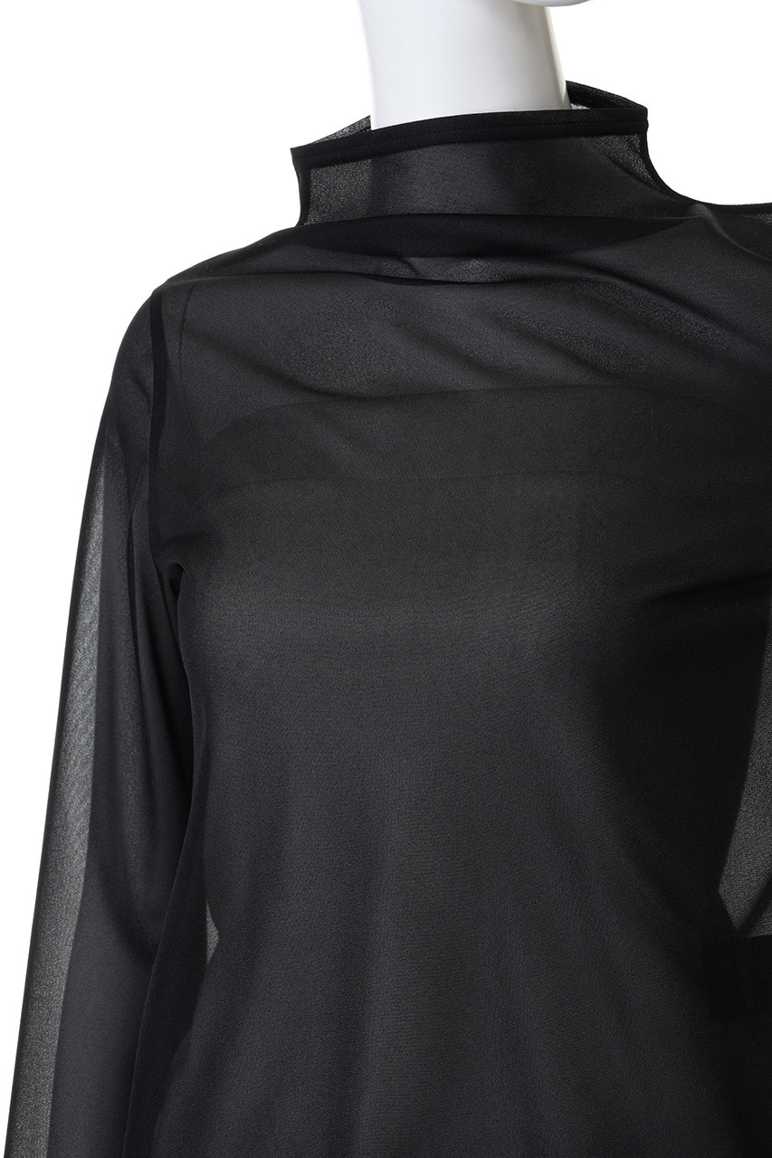 ランバン オン ブルー（LANVIN en Bleu）/シアートリコットフレアスリーブカットソー LANVIN en Bleu(ランバン オン ブルー)｜シアートリコットフレア