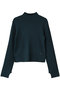 ランダムリブハイネックニット ランバン オン ブルー/LANVIN en Bleu グリーン