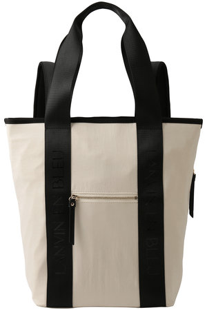 ランバン オン ブルー/LANVIN en Bleuのロゴテープ2wayリュック(120100/120104)