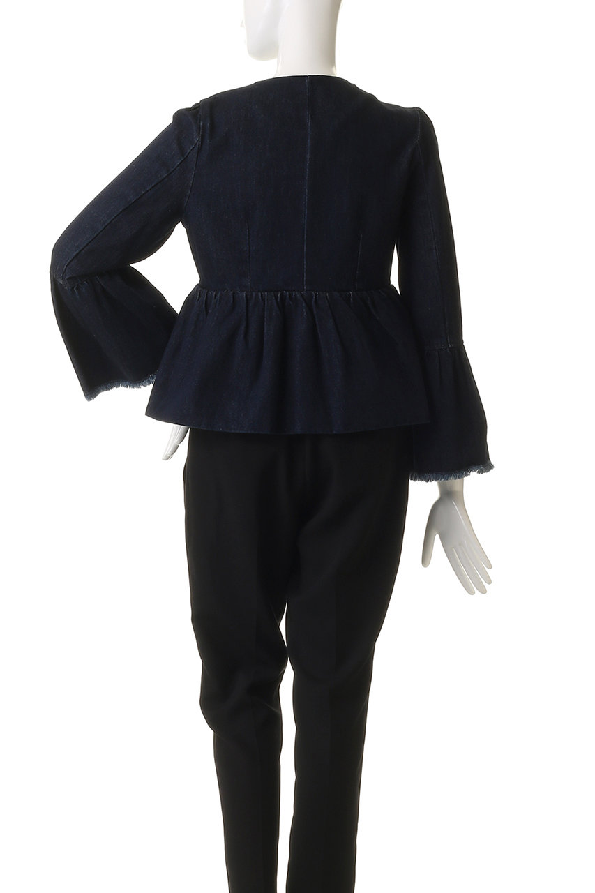 LANVIN en Bleu(ランバン オン ブルー)｜デニムペプラムジャケット