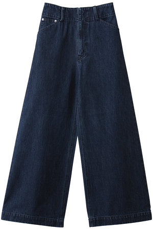 ランバン オン ブルー/LANVIN en Bleuのデニムワイドパンツ(110600/110604)