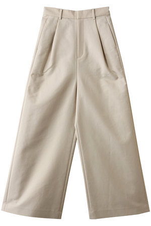 ランバン オン ブルー/LANVIN en Bleuのコットンギャバワイドパンツ(110600/110601)