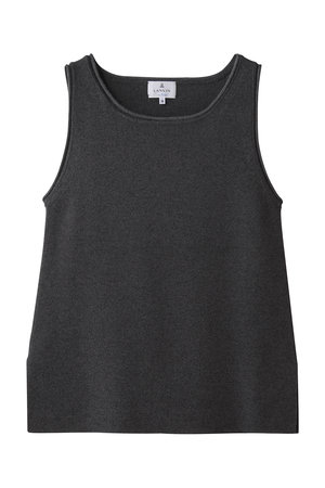 ランバン オン ブルー/LANVIN en Bleuのラメノースリーブニット(110300/110301)