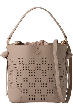 ランバン オン ブルー/LANVIN en Bleuのペルフォレ パンチングショルダーバッグ(120600/120602)