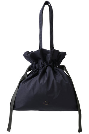 ランバン オン ブルー/LANVIN en Bleuのグログランギャザートートバッグ(120200/120201)