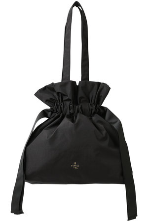 ランバン オン ブルー/LANVIN en Bleuのグログランギャザートートバッグ(120200/120201)