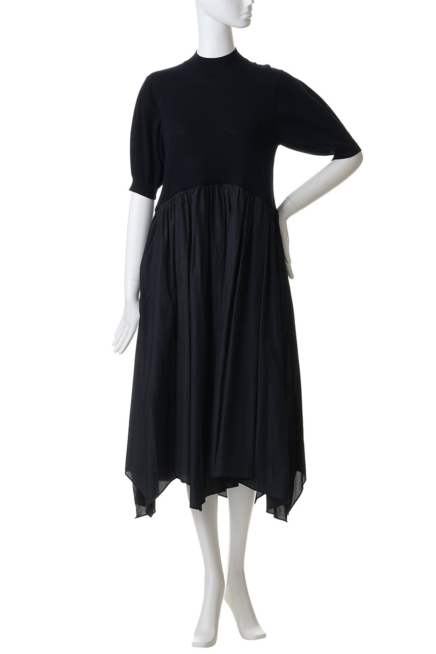 LANVIN en Bleu(ランバン オン ブルー)｜ニットドッキングワンピース