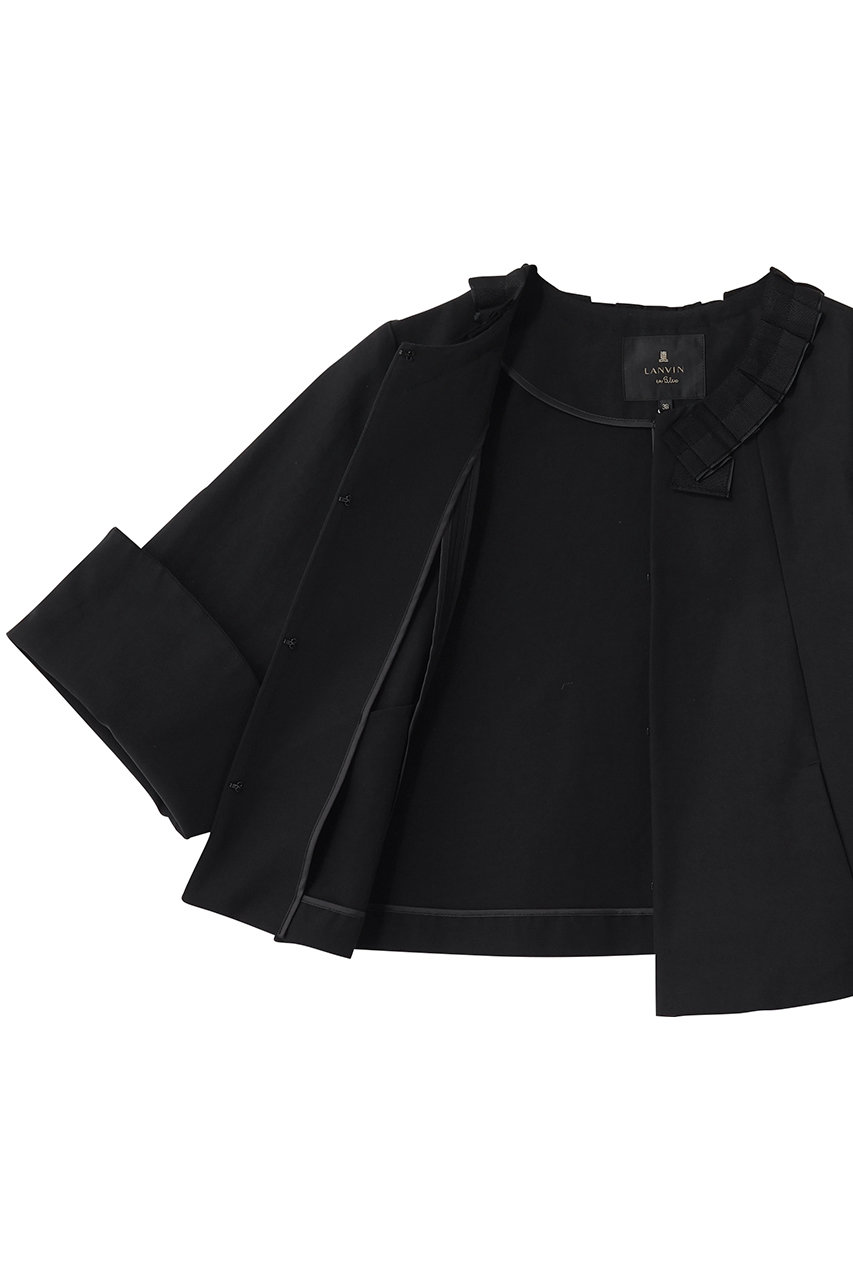 LANVIN en Bleu(ランバン オン ブルー)｜グログランノーカラー