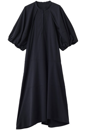 ランバン オン ブルー/LANVIN en Bleuのサマーウールバルーンスリーブワンピース(110500/110503)