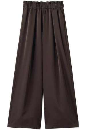 ランバン オン ブルー/LANVIN en Bleuのトリアセツイルワイドゴムパンツ(110600/110601)