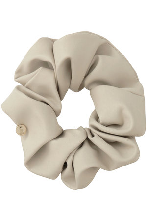 ランバン オン ブルー/LANVIN en Bleuのフェイクレザーボリュームシュシュ(140300/140305)