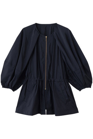 ランバン オン ブルー/LANVIN en Bleuのストーンナイロンライトブルゾン(110800/110802)