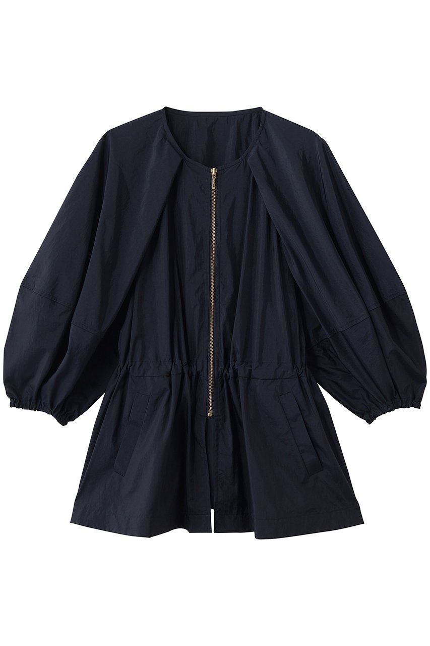 ランバン オン ブルー/LANVIN en Bleuのストーンナイロンライトブルゾン(ネイビー/3636208)