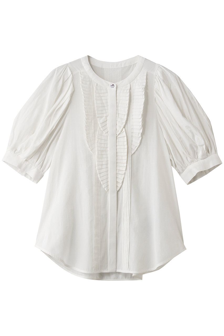 ランバン オン ブルー/LANVIN en Bleuのトリアセローンパフスリーブブラウス(オフ/3636606)