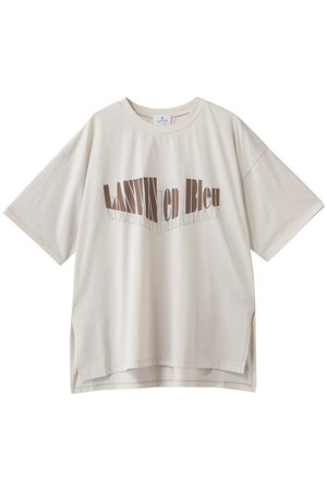 ランバン オン ブルー/LANVIN en BleuのSummer paradise ロゴＴシャツ(110100/110102)