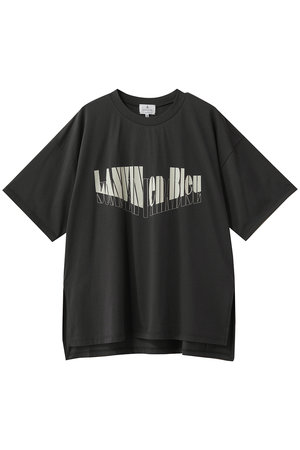 ランバン オン ブルー/LANVIN en BleuのSummer paradise ロゴＴシャツ(110100/110102)