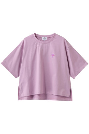 ランバン オン ブルー/LANVIN en BleuのワンポイントロゴＴシャツ(110100/110102)