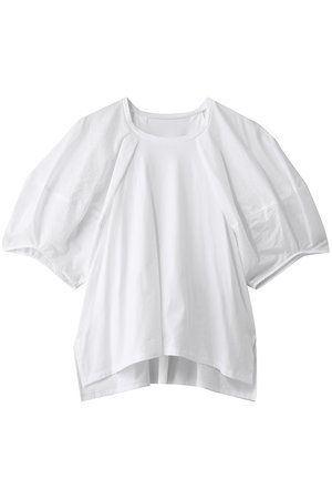 ランバン オン ブルー/LANVIN en Bleuのコクーンスリーブコンビカットソー(110100/110102)