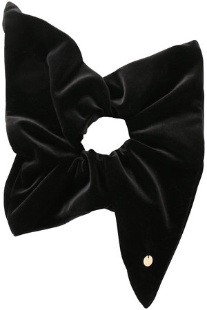 ランバン オン ブルー/LANVIN en Bleuのベロアスクエアシュシュ(140300/140305)