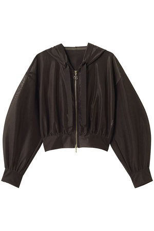 ランバン オン ブルー/LANVIN en Bleuのサテンラッセルフーディー(110100/110105)