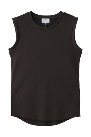 ランバン オン ブルー/LANVIN en Bleuのテレコタンクトップ(110100/110101)