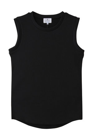 ランバン オン ブルー/LANVIN en Bleuのテレコタンクトップ(110100/110101)