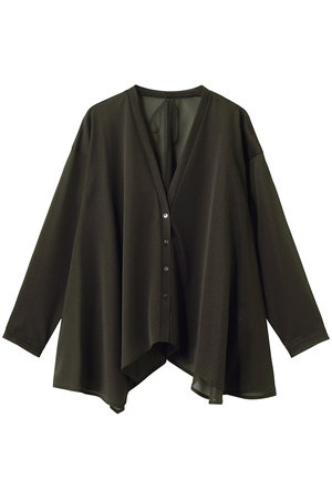 ランバン オン ブルー/LANVIN en Bleuのシアートリコットフレアカーデ(110100/110104)