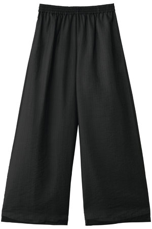 ランバン オン ブルー/LANVIN en Bleuのキュプラストライプシアーイージーパンツ(110600/110601)
