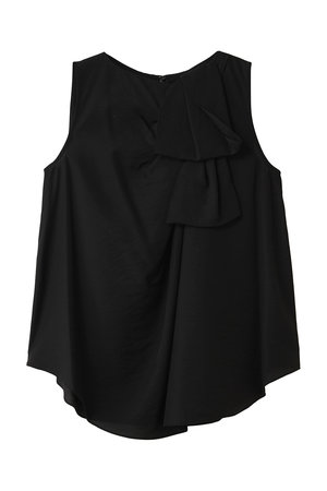 ランバン オン ブルー/LANVIN en Bleuのシアータンブラータックリボンブラウス(110400/110401)