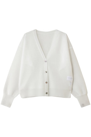 ランバン オン ブルー/LANVIN en BleuのVネックシアーカーディガン(110300/110303)