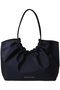ギャザートートバッグ ランバン オン ブルー/LANVIN en Bleu ネイビー