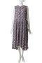 Gentle Bloomプリントワンピース ランバン オン ブルー/LANVIN en Bleu