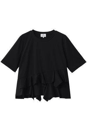 ランバン オン ブルー/LANVIN en Bleuのフリルヘムカットソー(110100/110102)