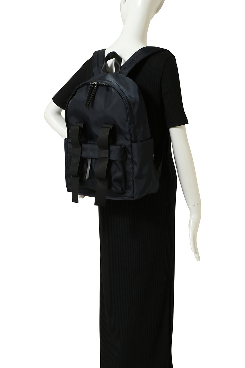 【新品・タグ付】LANVIN en Bleu ランバン オン ブルー リボン LANVIN en Bleu(ランバン オン ブルー)｜リボンリュック/ネイビー の