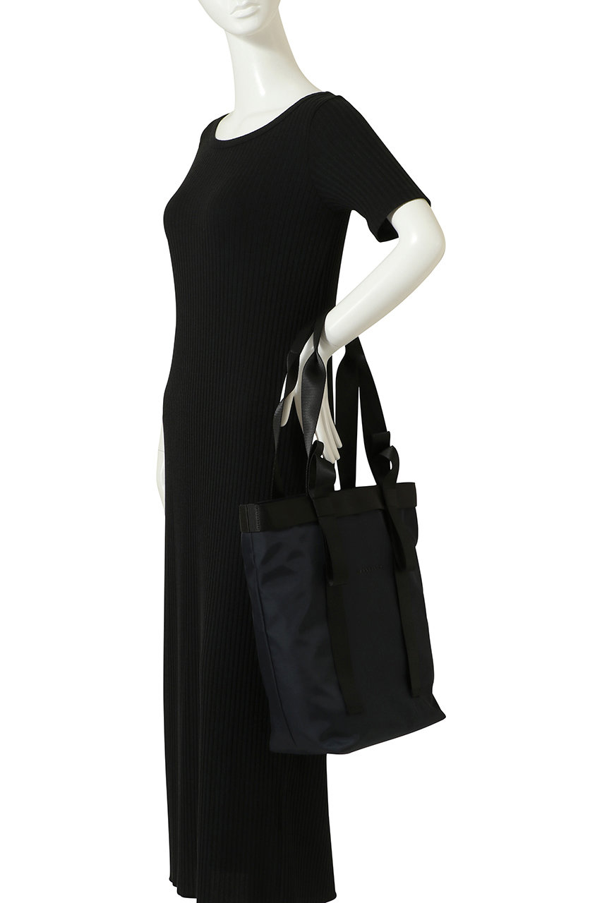 LANVIN en Bleu(ランバン オン ブルー)｜リボントートバッグ/ネイビー