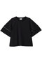ロゴレーステープカットソー ランバン オン ブルー/LANVIN en Bleu ブラック