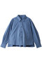 フレアシャツ ランバン オン ブルー/LANVIN en Bleu サックス