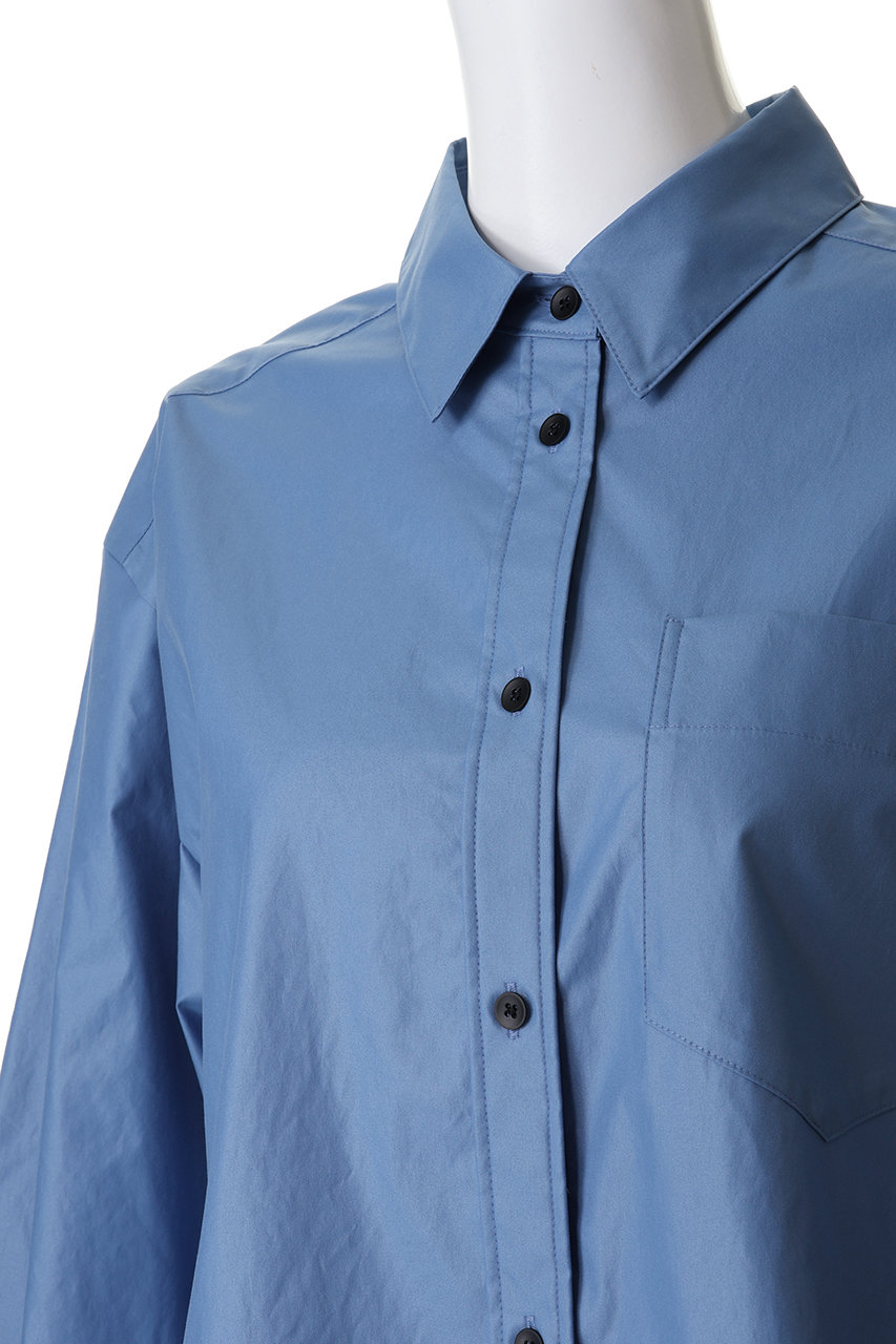 Lanvin en Bleu ランバンオンブルーシャツ LANVIN en Bleu(ランバン オン ブルー)｜フレアシャツ/サックス の通販